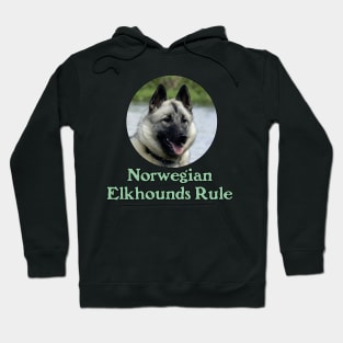 Norwegian Elkhounds Rule Hoodie